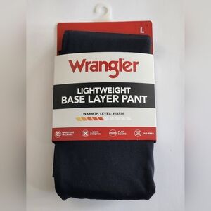 Wrangler Black Lightweight Base Layer Pant